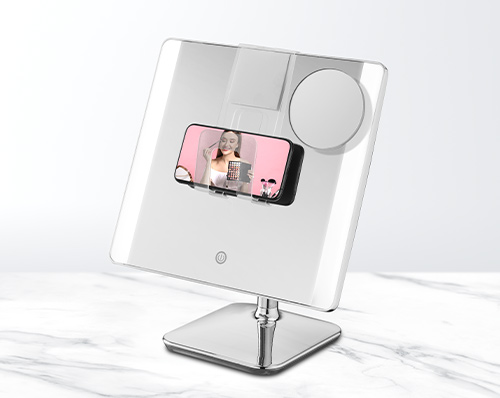 Social Media Lighted Makeup Mirror.